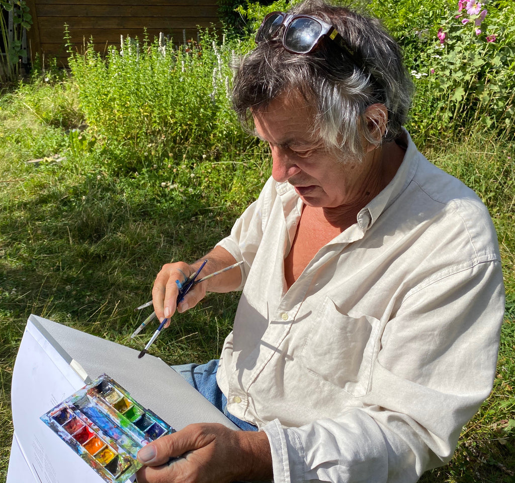 Venez participer au stage de peinture de Jean-François en Ardèche du 3 au 8 août 2020